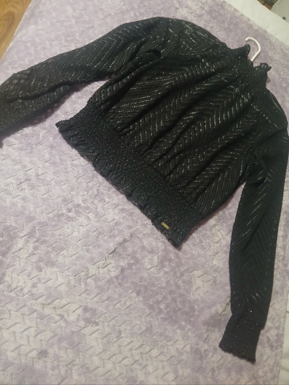 Black Sparkly Shirt